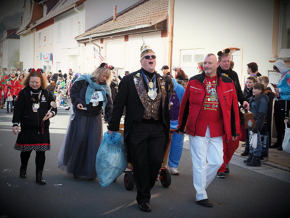Faschingszug der 1. Großen Bad Brückenauer Karnevalsgesellschaft