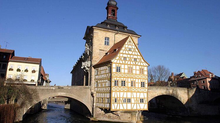 Das Bamberger Rathaus  Foto: Archiv/dpa